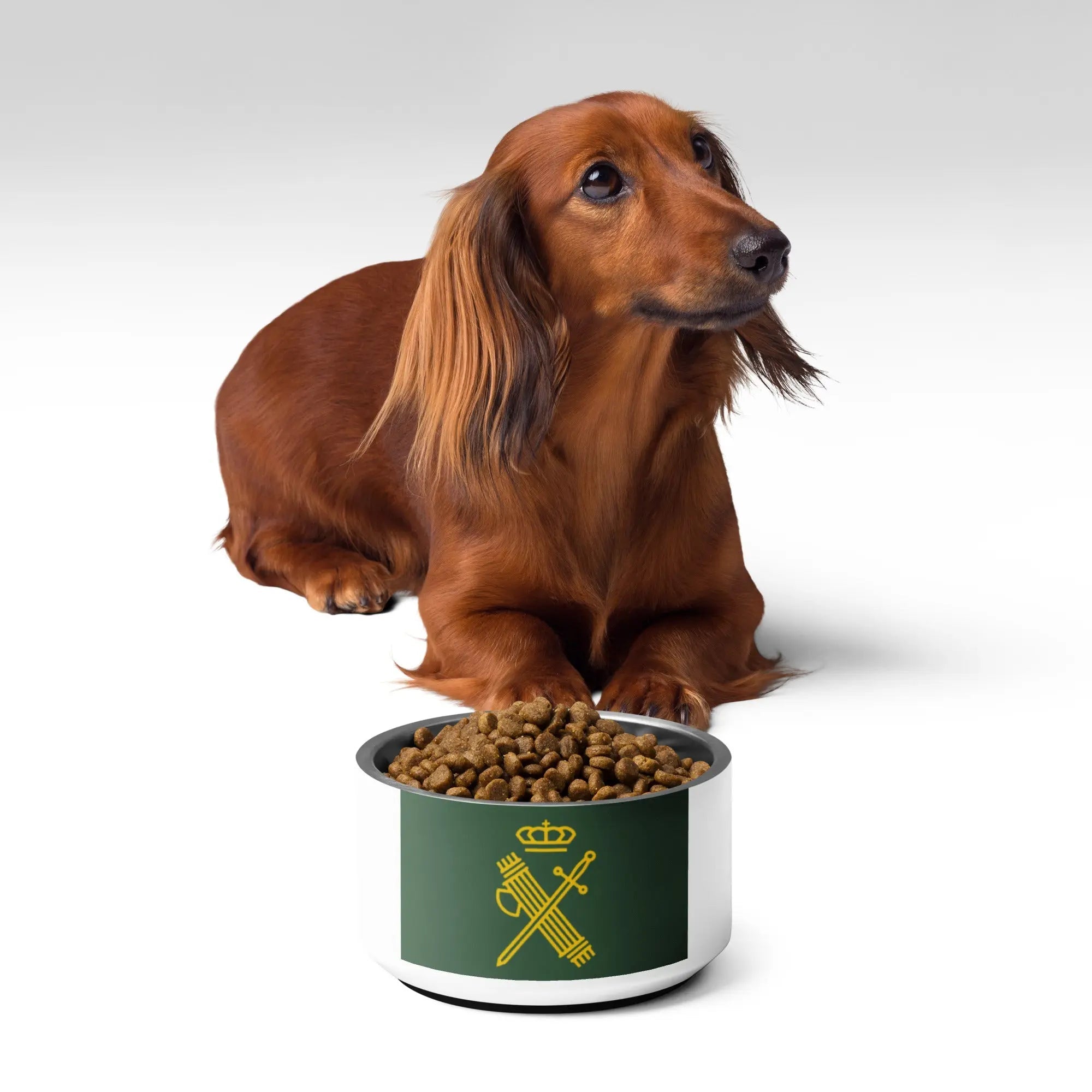 Comprar Plato Guardia Civil para mascota Bandera España La Flamenca de Borgoña Patricia Muñoz VOX
