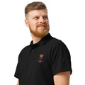 Comprar Polo Infantería de Marina de piqué premium La Flamenca de Borgoña, Bandera de España, Cruz de Borgoña, Patricia Muñoz, VOX