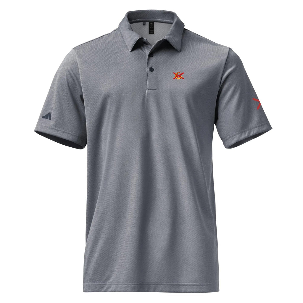 Comprar Polo adidas Space-Dyed "Ser español es un Honor" La Flamenca de Borgoña Bandera España