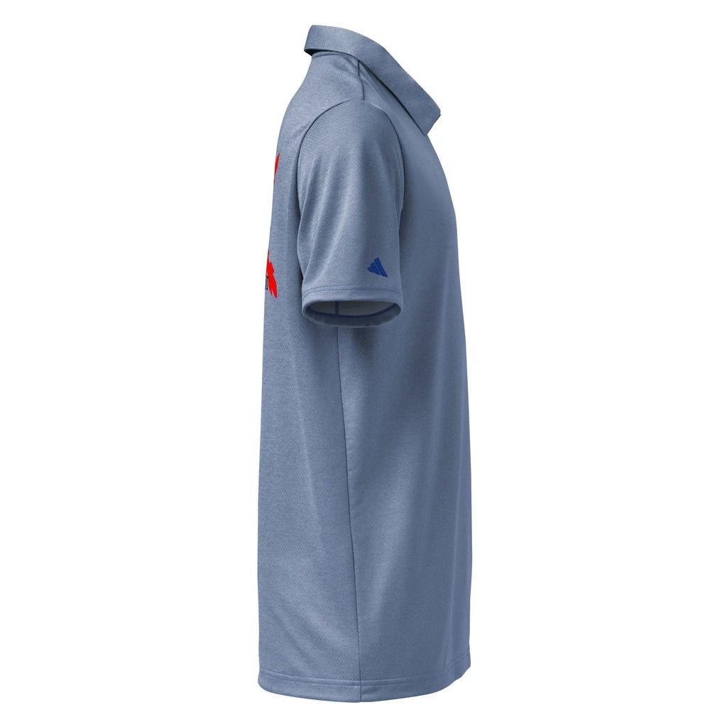 Comprar Polo adidas Space-Dyed "Ser español es un Honor" La Flamenca de Borgoña Bandera España