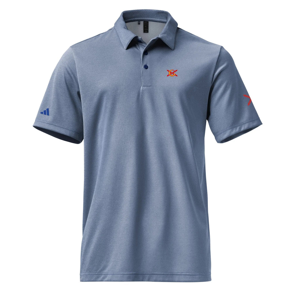 Comprar Polo adidas Space-Dyed "Ser español es un Honor" La Flamenca de Borgoña Bandera España