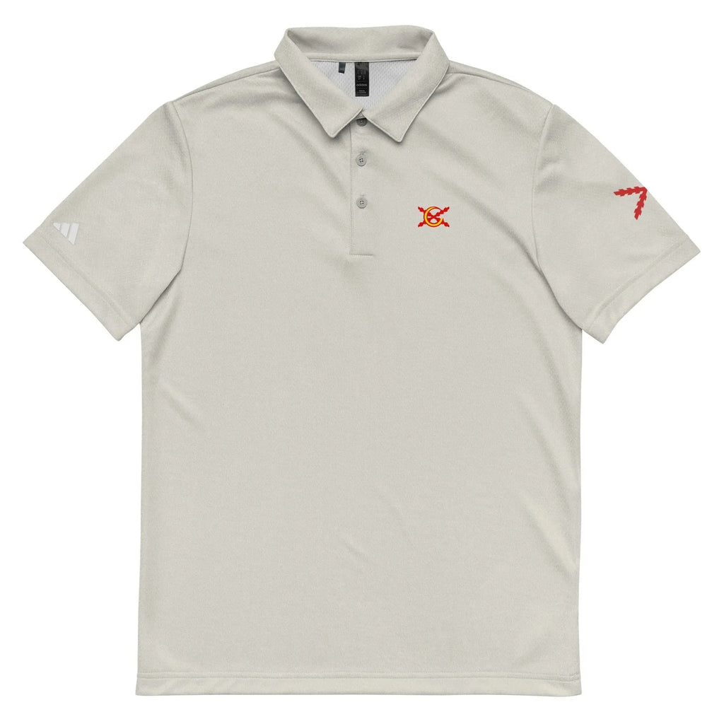 Comprar Polo adidas Space-Dyed "Ser español es un Honor" La Flamenca de Borgoña Bandera España