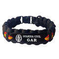 Pulsera paracord Guardia Civil GAR Bandera España