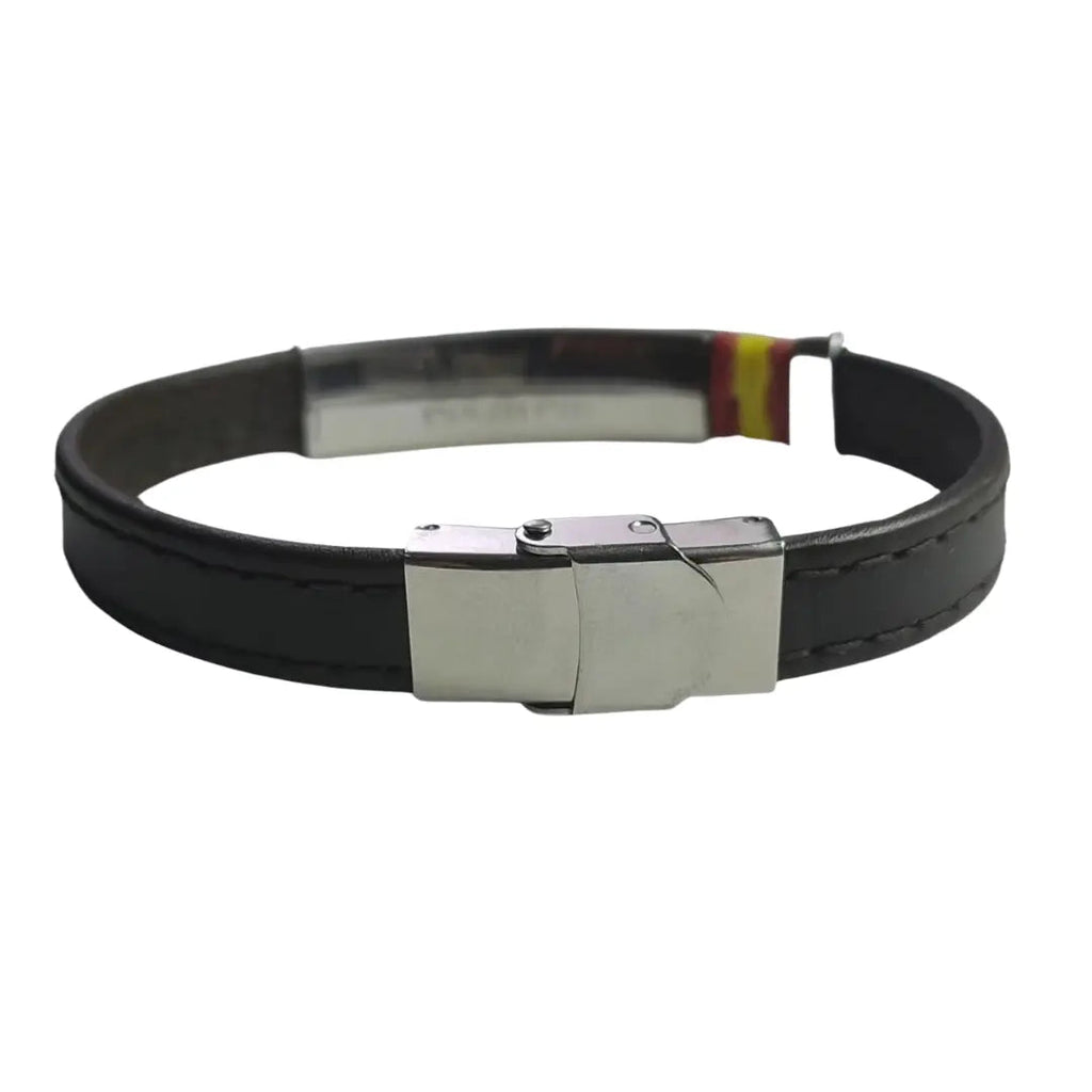 Pulsera piel Guardia Civil con bandera España