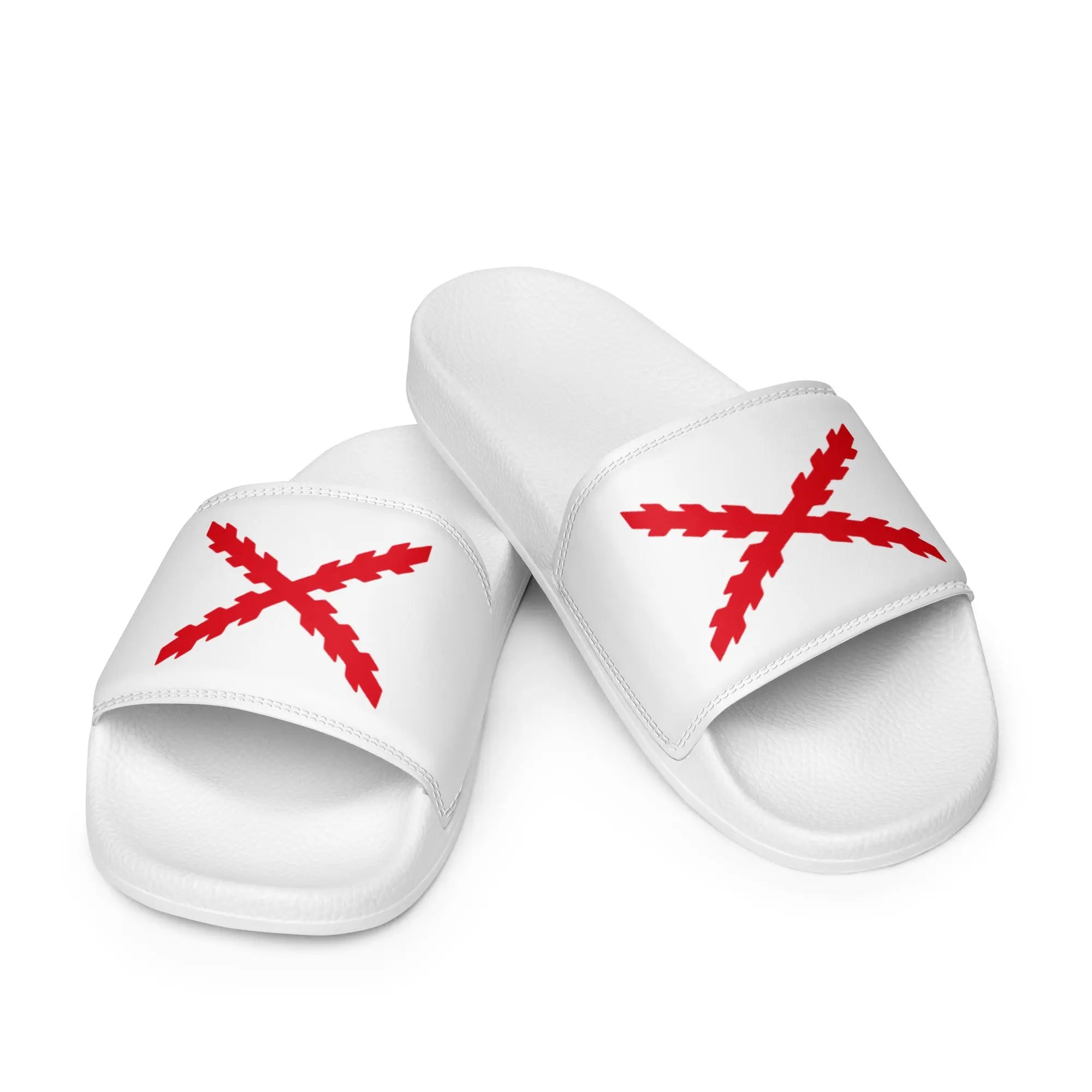 Comprar Sandalias Cruz de Borgoña para hombre Bandera España La Flamenca de Borgoña Patricia Muñoz VOX