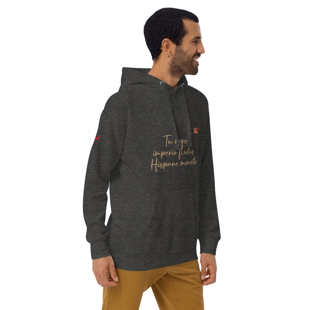 Comprar Sudadera Aspa de Borgoña capucha unisex Bandera España La Flamenca de Borgoña Patricia Muñoz VOX