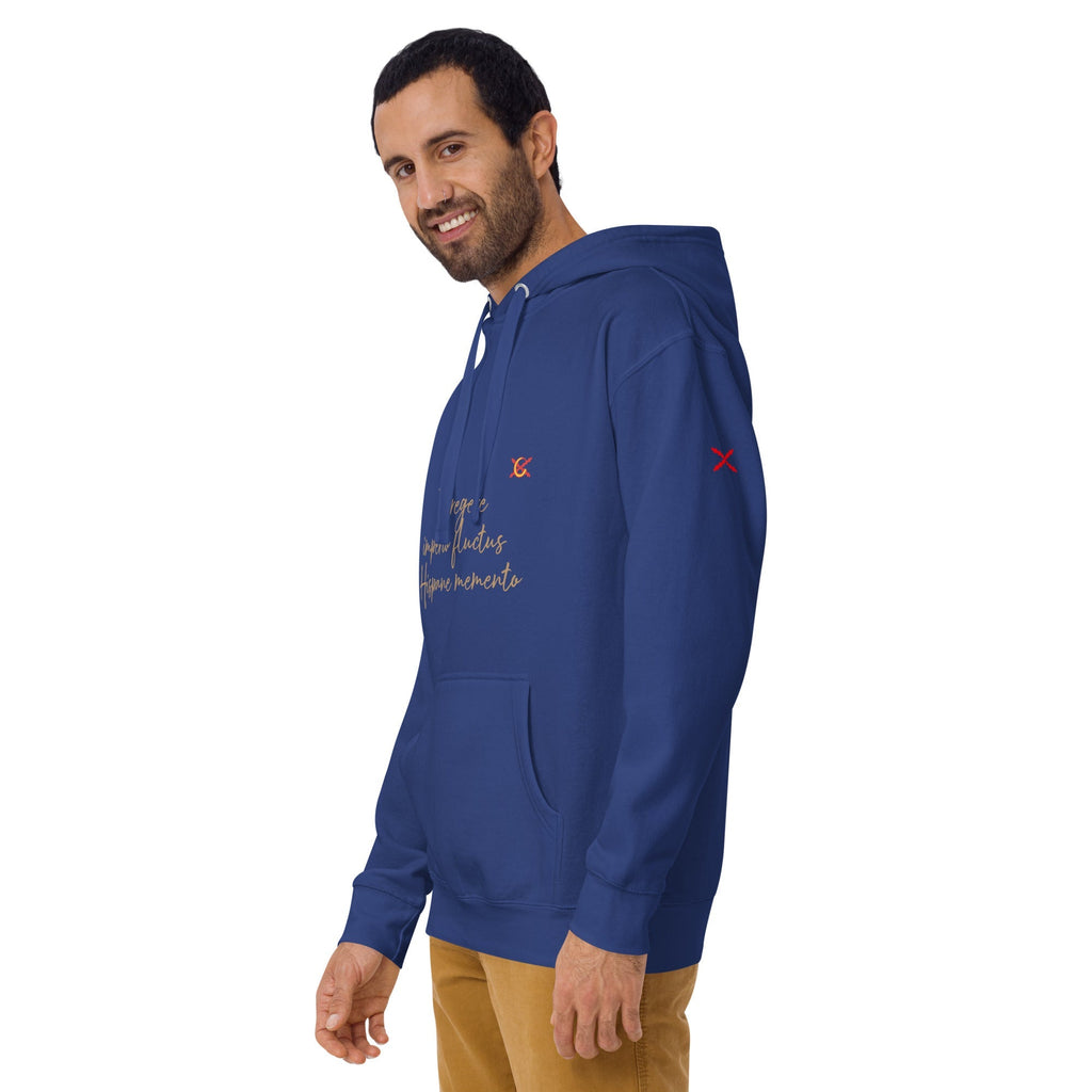 Comprar Sudadera Aspa de Borgoña capucha unisex Bandera España La Flamenca de Borgoña Patricia Muñoz VOX