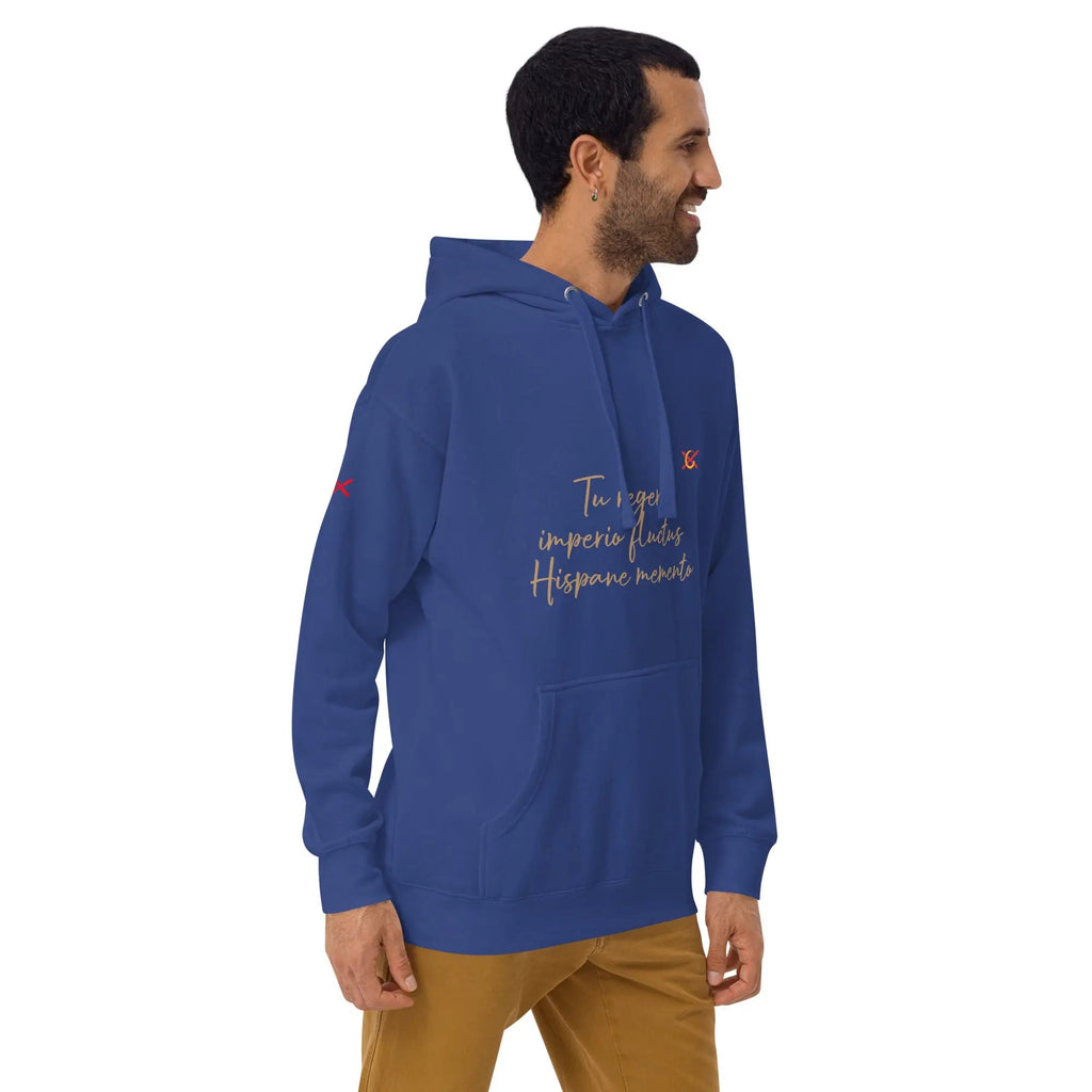 Comprar Sudadera Aspa de Borgoña capucha unisex Bandera España La Flamenca de Borgoña Patricia Muñoz VOX
