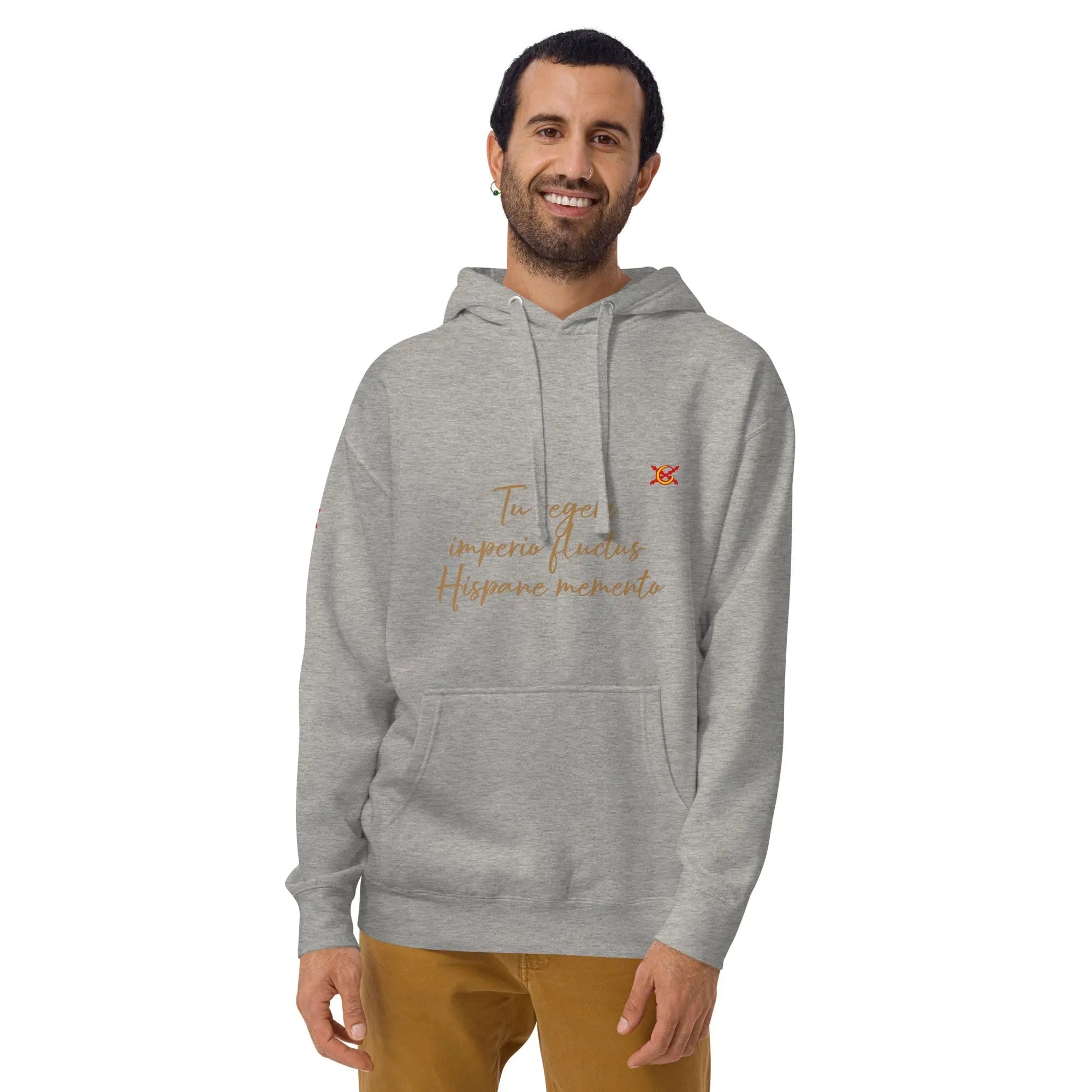 Comprar Sudadera Aspa de Borgoña capucha unisex Bandera España La Flamenca de Borgoña Patricia Muñoz VOX