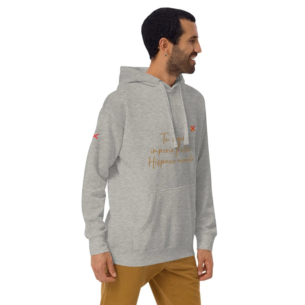 Comprar Sudadera Aspa de Borgoña capucha unisex Bandera España La Flamenca de Borgoña Patricia Muñoz VOX