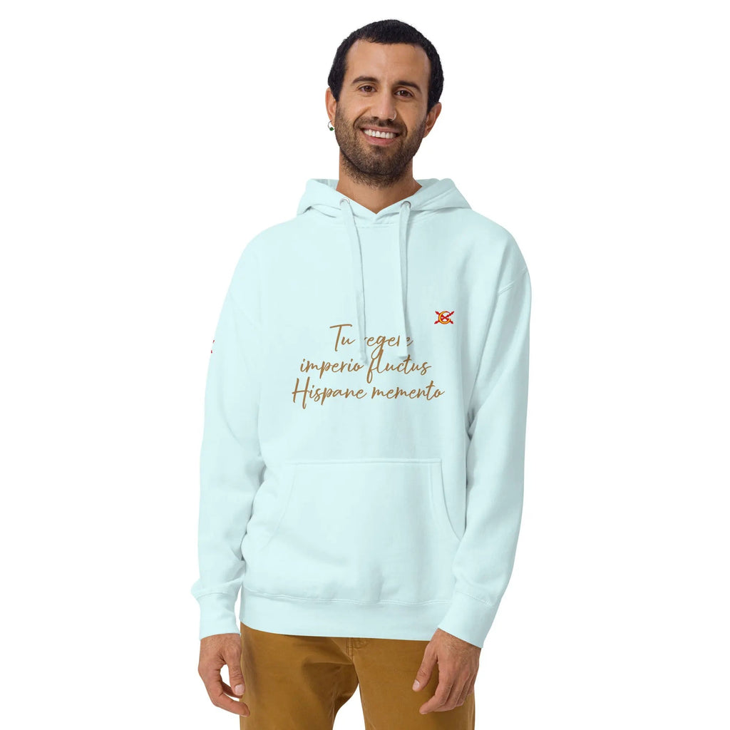 Comprar Sudadera Aspa de Borgoña capucha unisex Bandera España La Flamenca de Borgoña Patricia Muñoz VOX