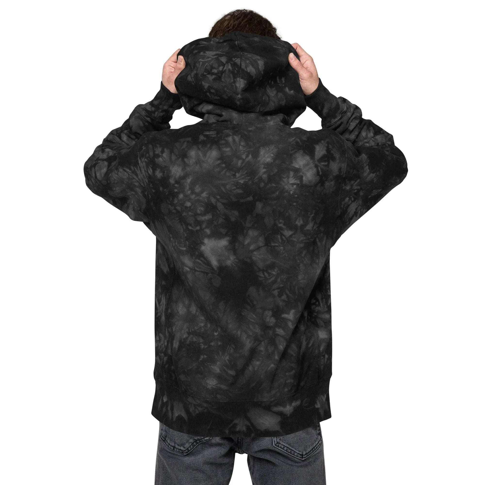 Comprar Sudadera Champion tie-dye unisex Cruz de Borgoña La Flamenca de Borgoña Bandera España