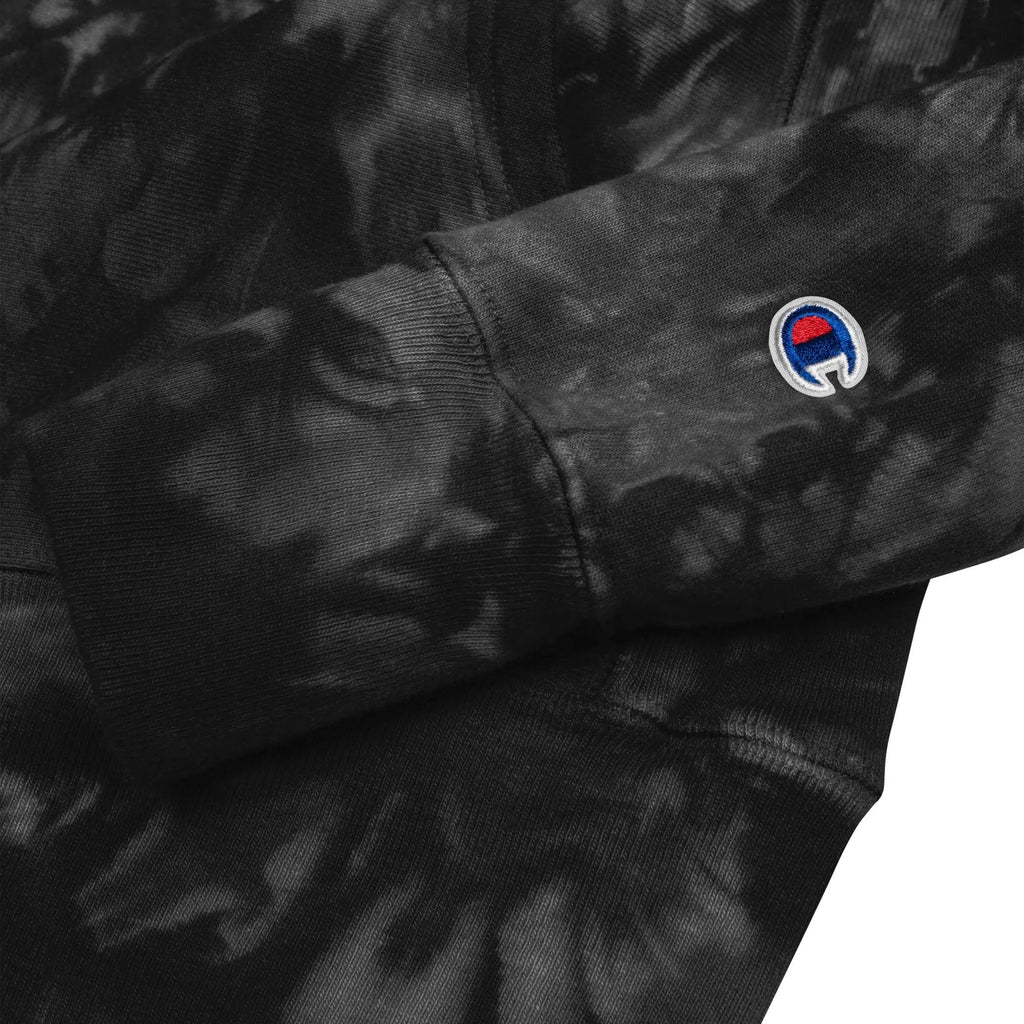 Comprar Sudadera Champion tie-dye unisex Cruz de Borgoña La Flamenca de Borgoña Bandera España
