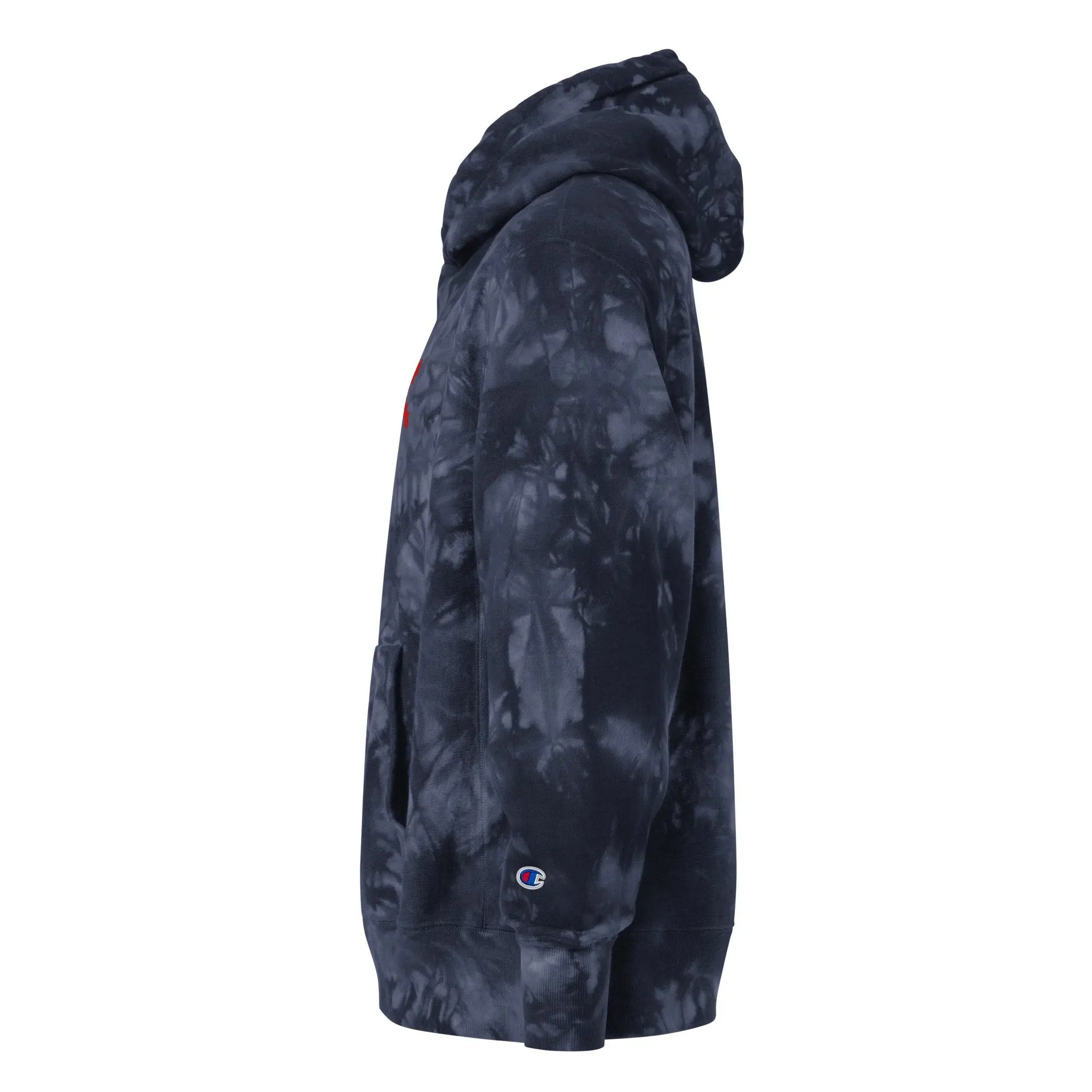 Comprar Sudadera Champion tie-dye unisex Cruz de Borgoña La Flamenca de Borgoña Bandera España