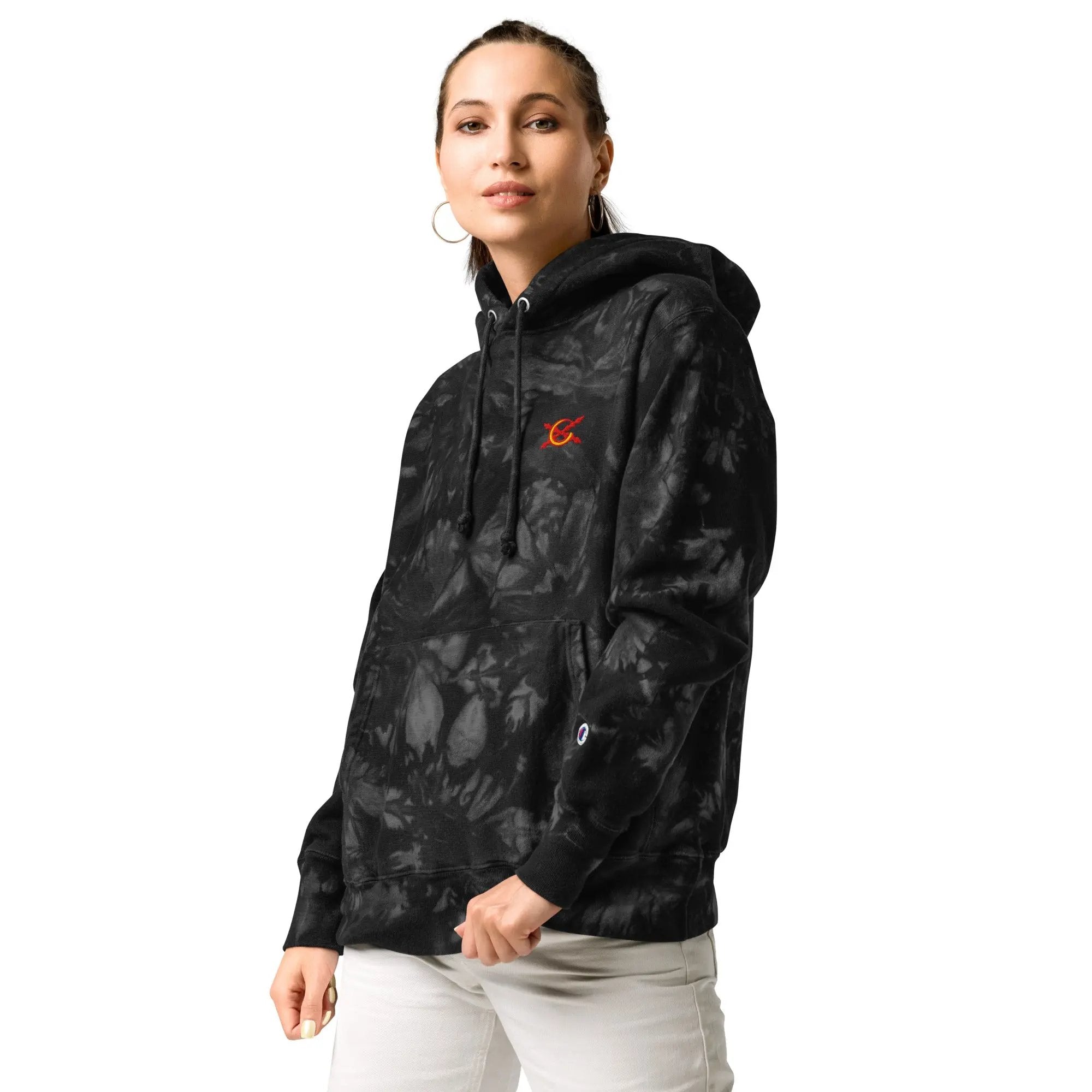 Comprar Sudadera Champion tie-dye unisex La Flamenca de Borgoña La Flamenca de Borgoña Bandera España