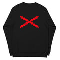 Comprar Sudadera Cruz de Borgoña unisex Bandera España La Flamenca de Borgoña Patricia Muñoz VOX