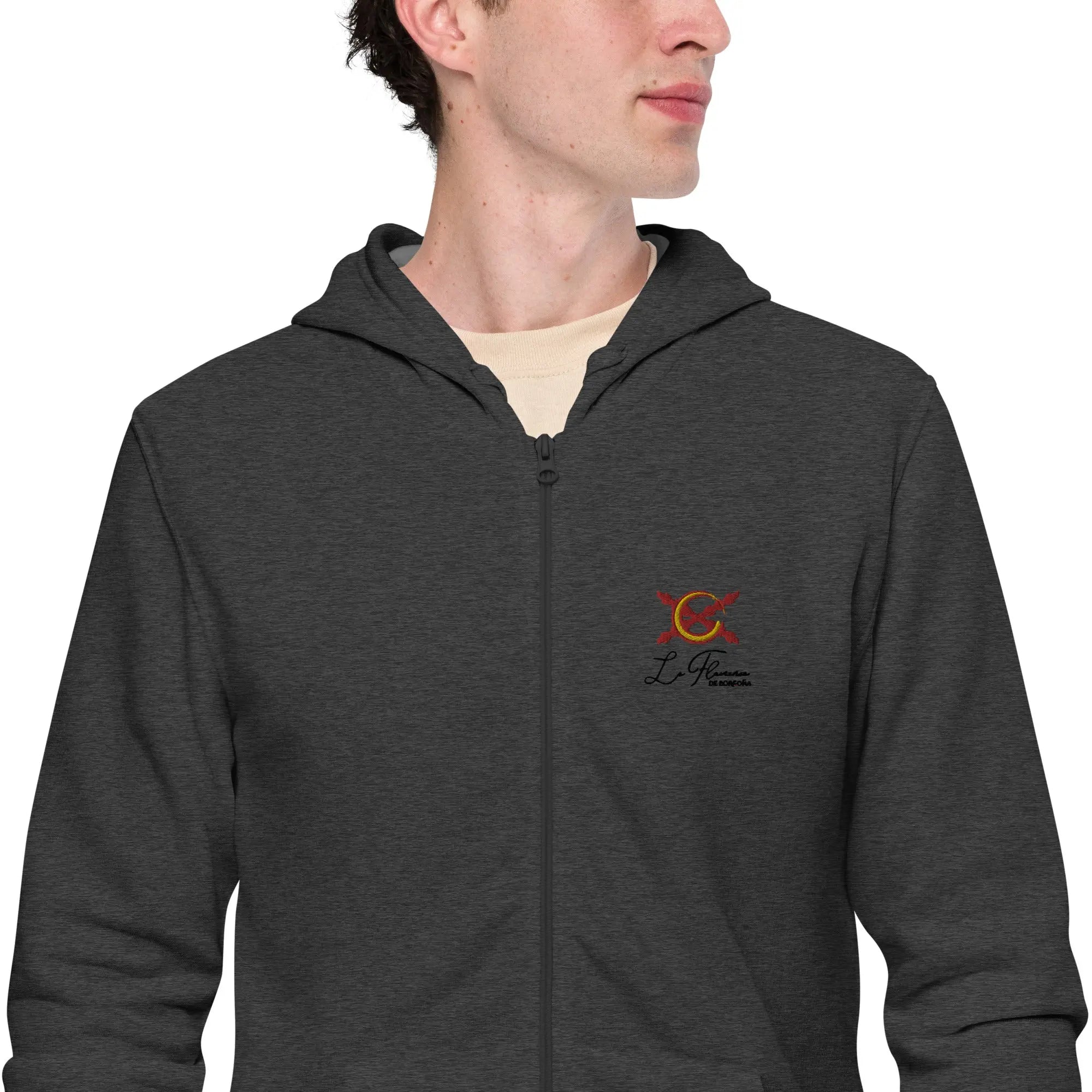 Comprar Sudadera La Flamenca de Borgoña Unisex Bandera España La Flamenca de Borgoña Patricia Muñoz VOX