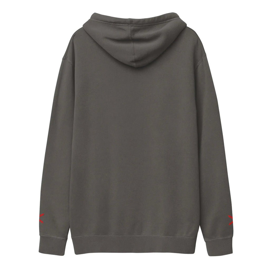 Comprar Sudadera con capucha teñida unisex Cruz de Borgoña La Flamenca de Borgoña Bandera España