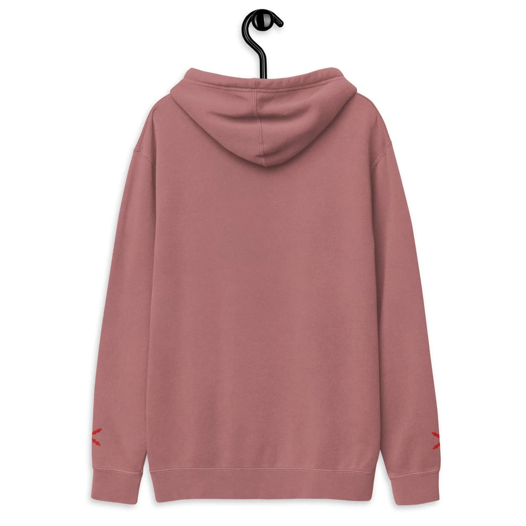 Comprar Sudadera con capucha teñida unisex Cruz de Borgoña La Flamenca de Borgoña Bandera España