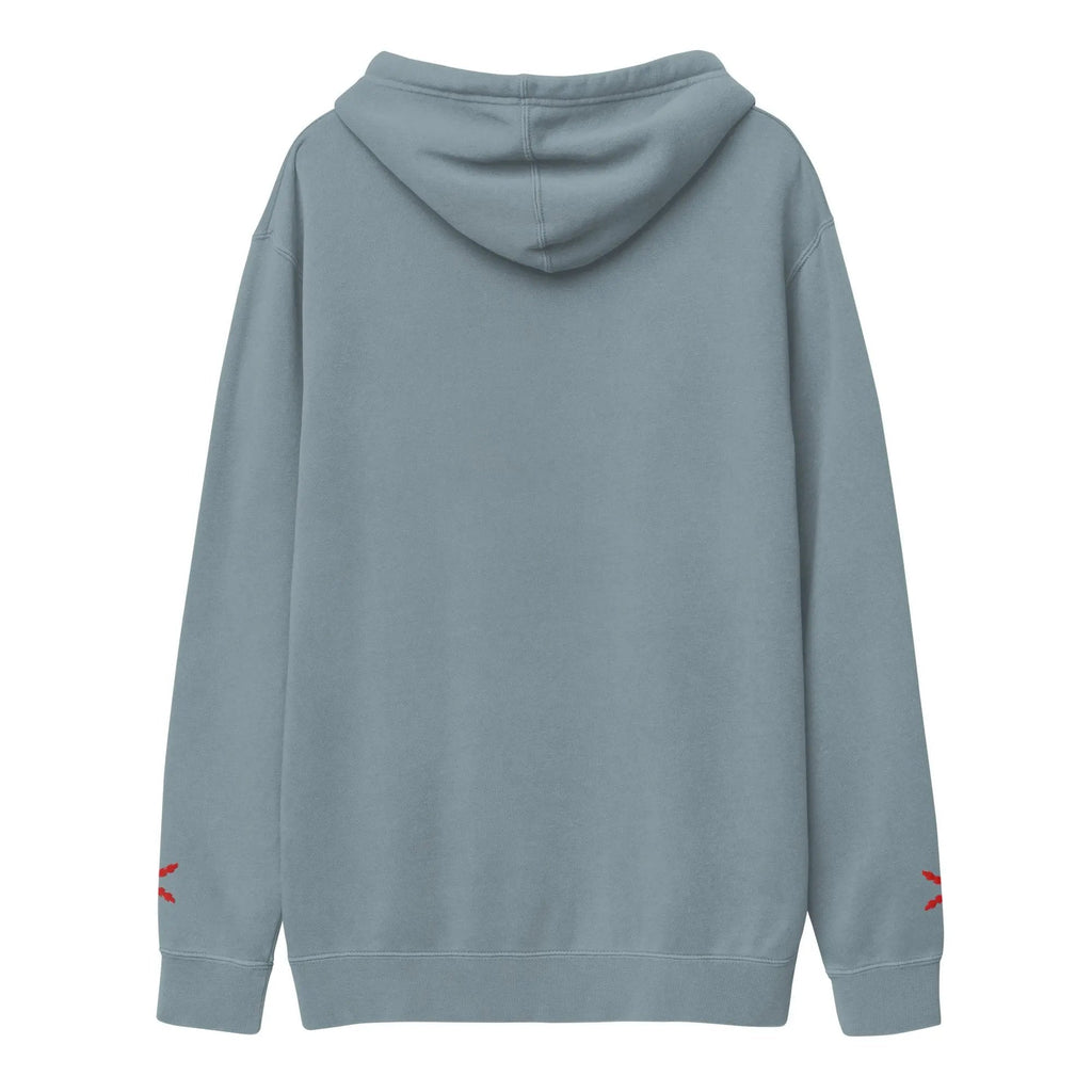 Comprar Sudadera con capucha teñida unisex Cruz de Borgoña La Flamenca de Borgoña Bandera España