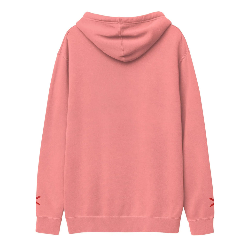 Comprar Sudadera con capucha teñida unisex Cruz de Borgoña La Flamenca de Borgoña Bandera España