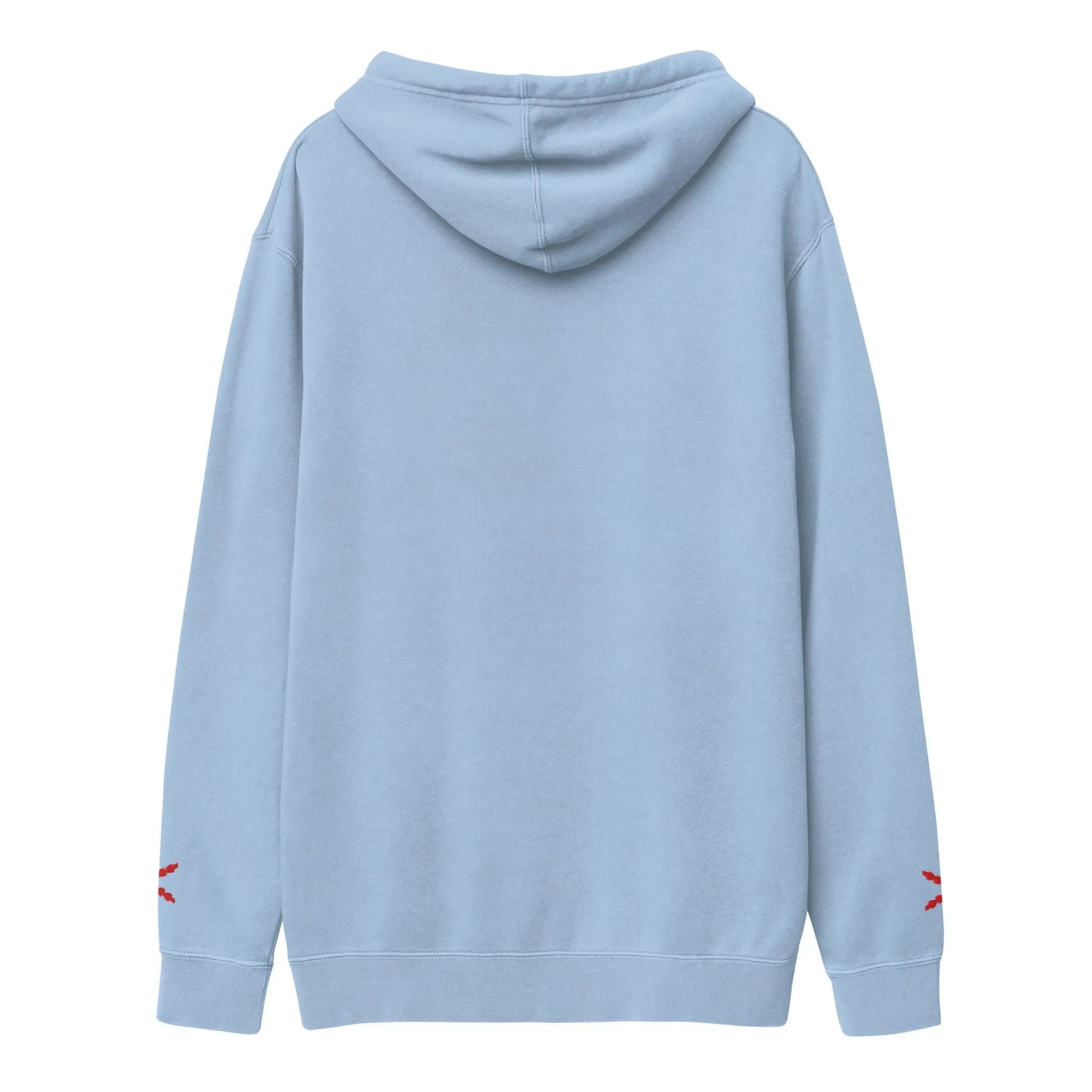 Comprar Sudadera con capucha teñida unisex Cruz de Borgoña La Flamenca de Borgoña Bandera España