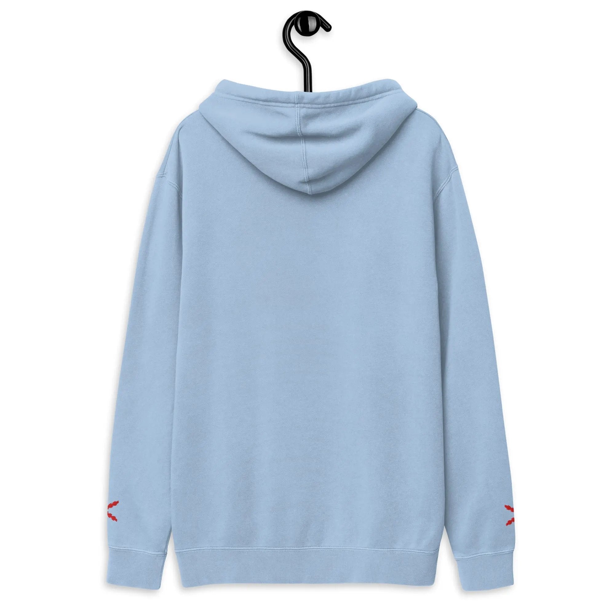 Comprar Sudadera con capucha teñida unisex Cruz de Borgoña La Flamenca de Borgoña Bandera España