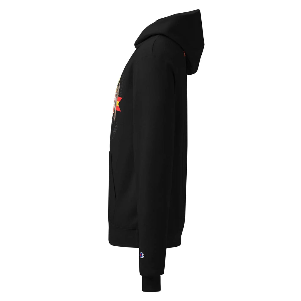 Comprar Sudadera con capucha unisex Champion - Águila de San Juan Bandera España La Flamenca de Borgoña Patricia Muñoz VOX
