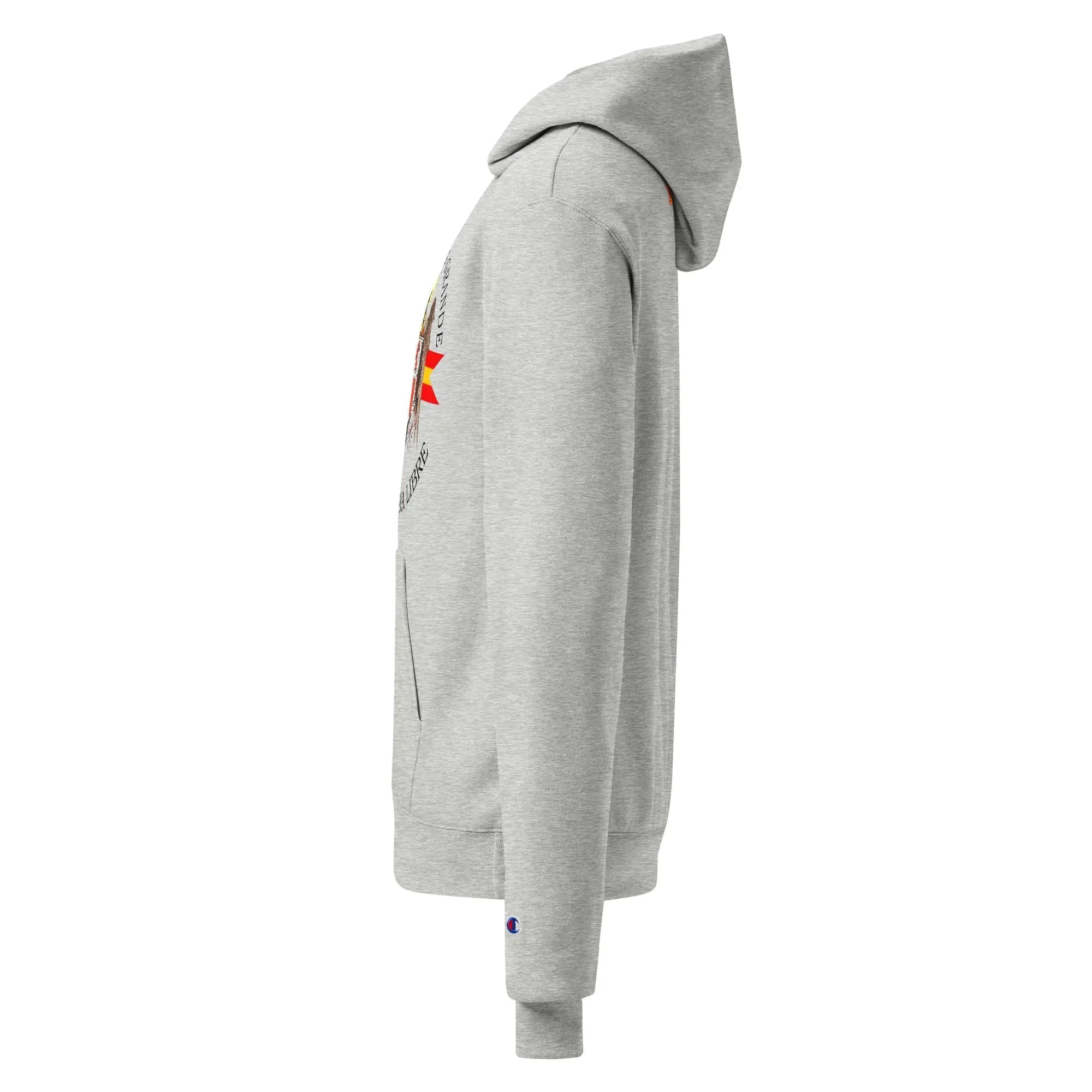 Comprar Sudadera con capucha unisex Champion - Águila de San Juan Bandera España La Flamenca de Borgoña Patricia Muñoz VOX