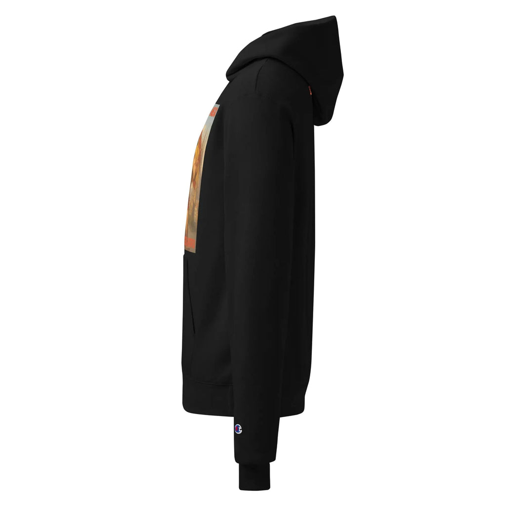 Comprar Sudadera con capucha unisex Champion Lo siento Amego, no tengo segarro Bandera España La Flamenca de Borgoña Patricia Muñoz VOX