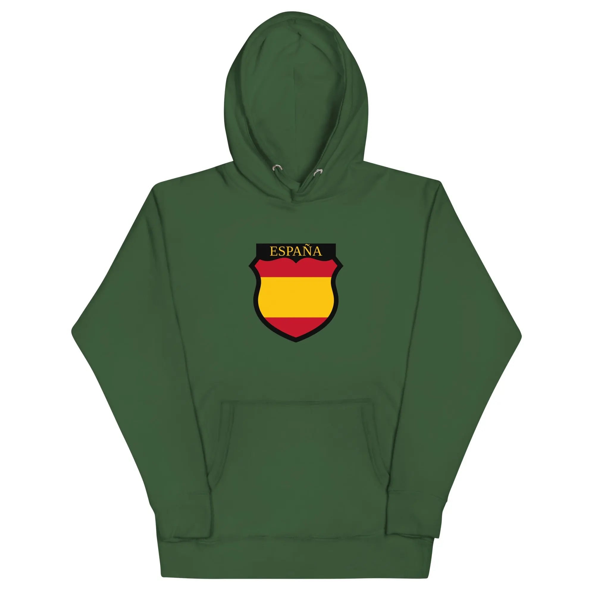 Comprar Sudadera con capucha unisex División Azul Bandera España La Flamenca de Borgoña Patricia Muñoz VOX