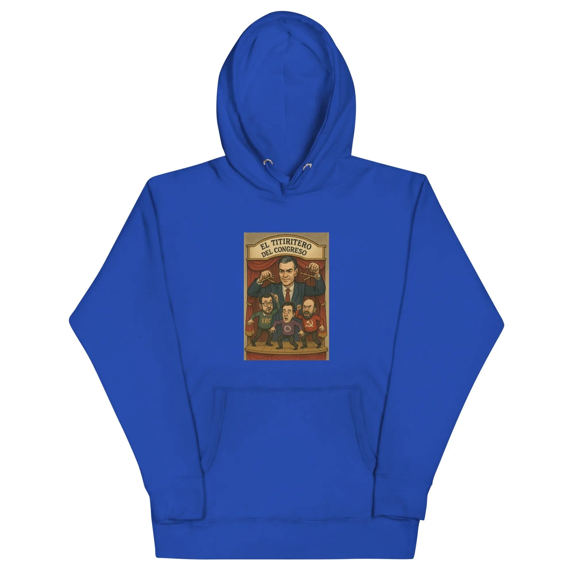 Comprar Sudadera con capucha unisex La Flamenca de Borgoña, Bandera de España, Cruz de Borgoña, Patricia Muñoz, VOX
