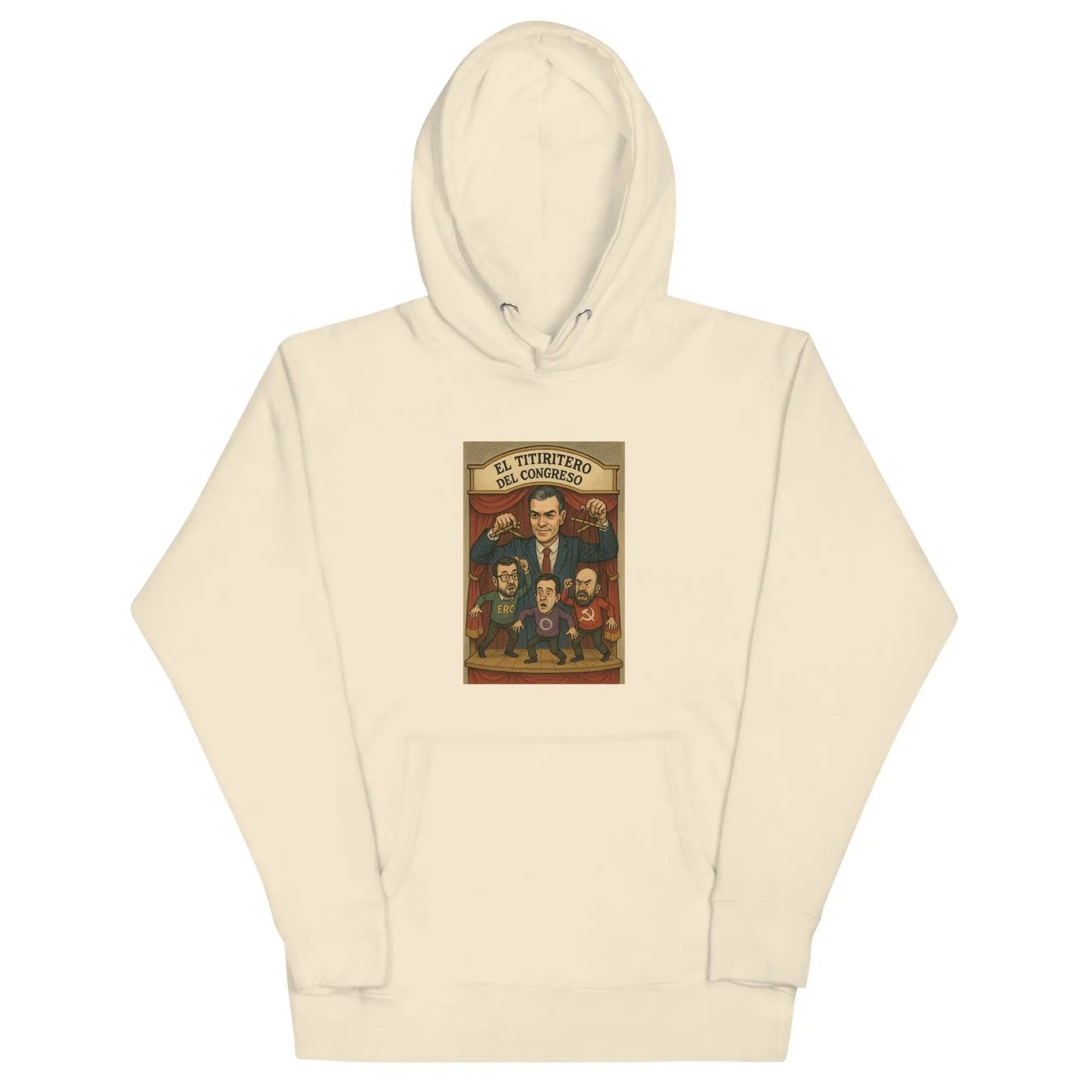 Comprar Sudadera con capucha unisex La Flamenca de Borgoña, Bandera de España, Cruz de Borgoña, Patricia Muñoz, VOX