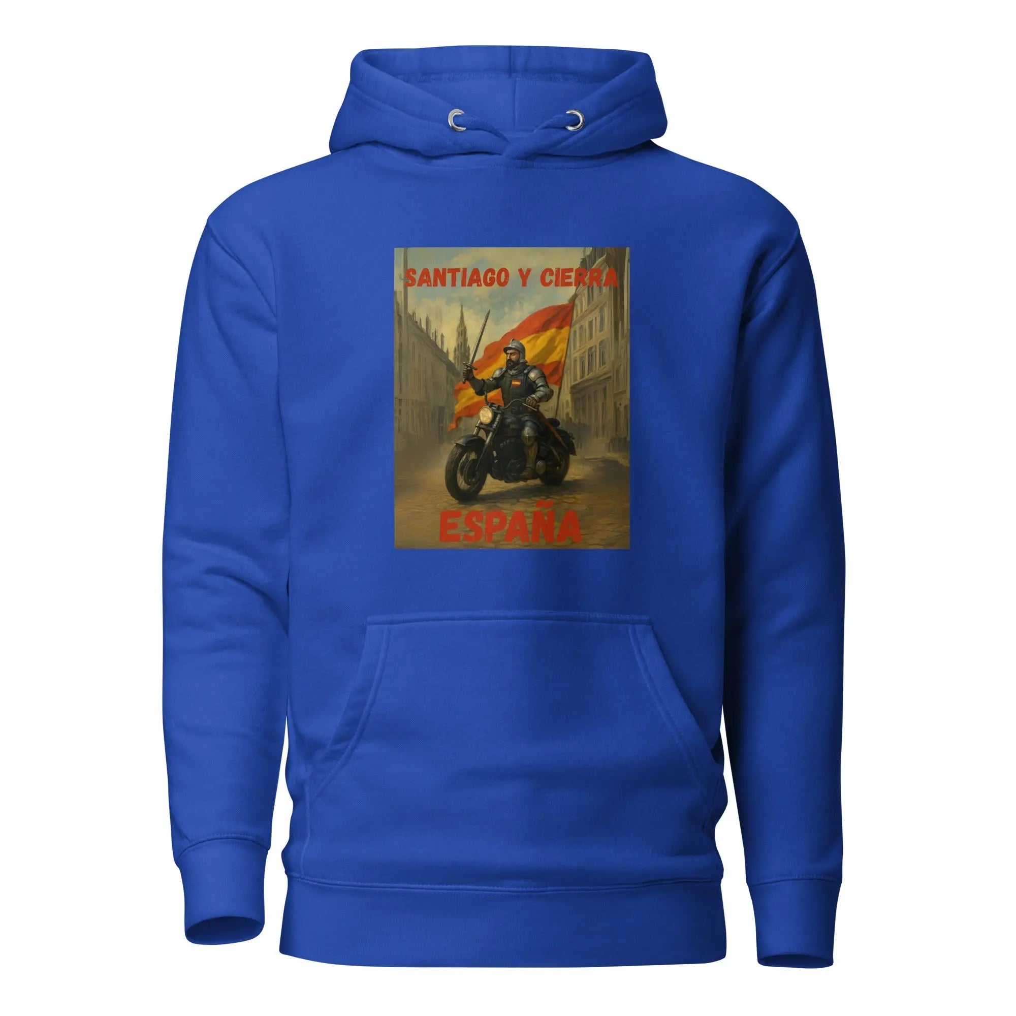 Comprar Sudadera "Santiago y cierra España" Bandera España La Flamenca de Borgoña Patricia Muñoz VOX