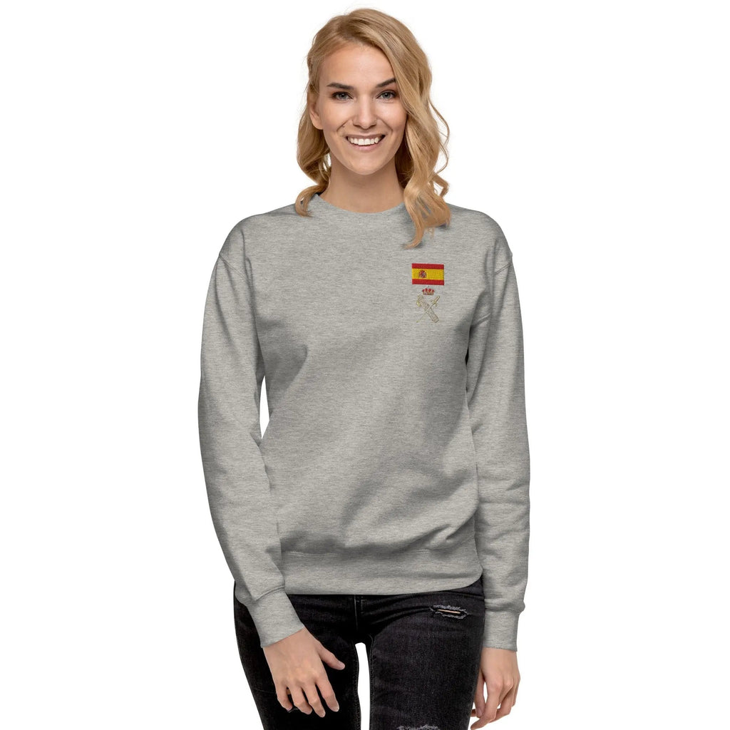 Comprar Sudadera gruesa unisex Guardia Civil La Flamenca de Borgoña Bandera España
