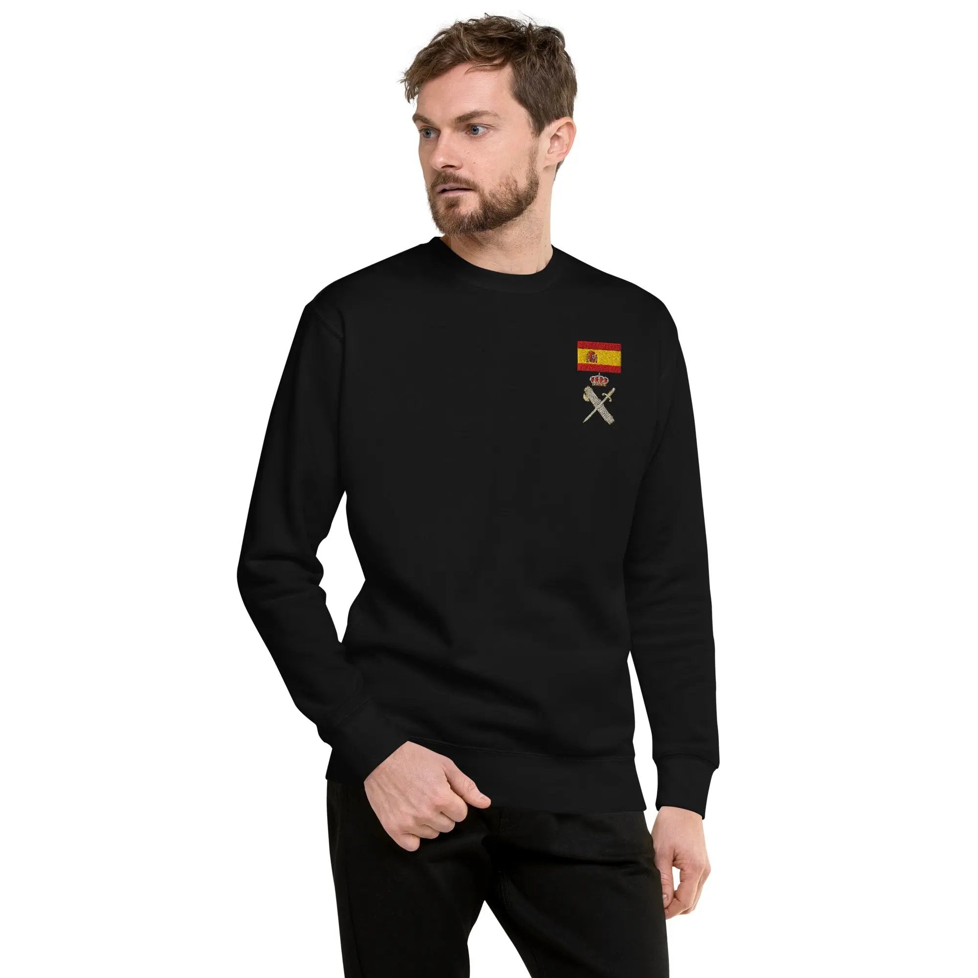 Comprar Sudadera gruesa unisex Guardia Civil La Flamenca de Borgoña Bandera España