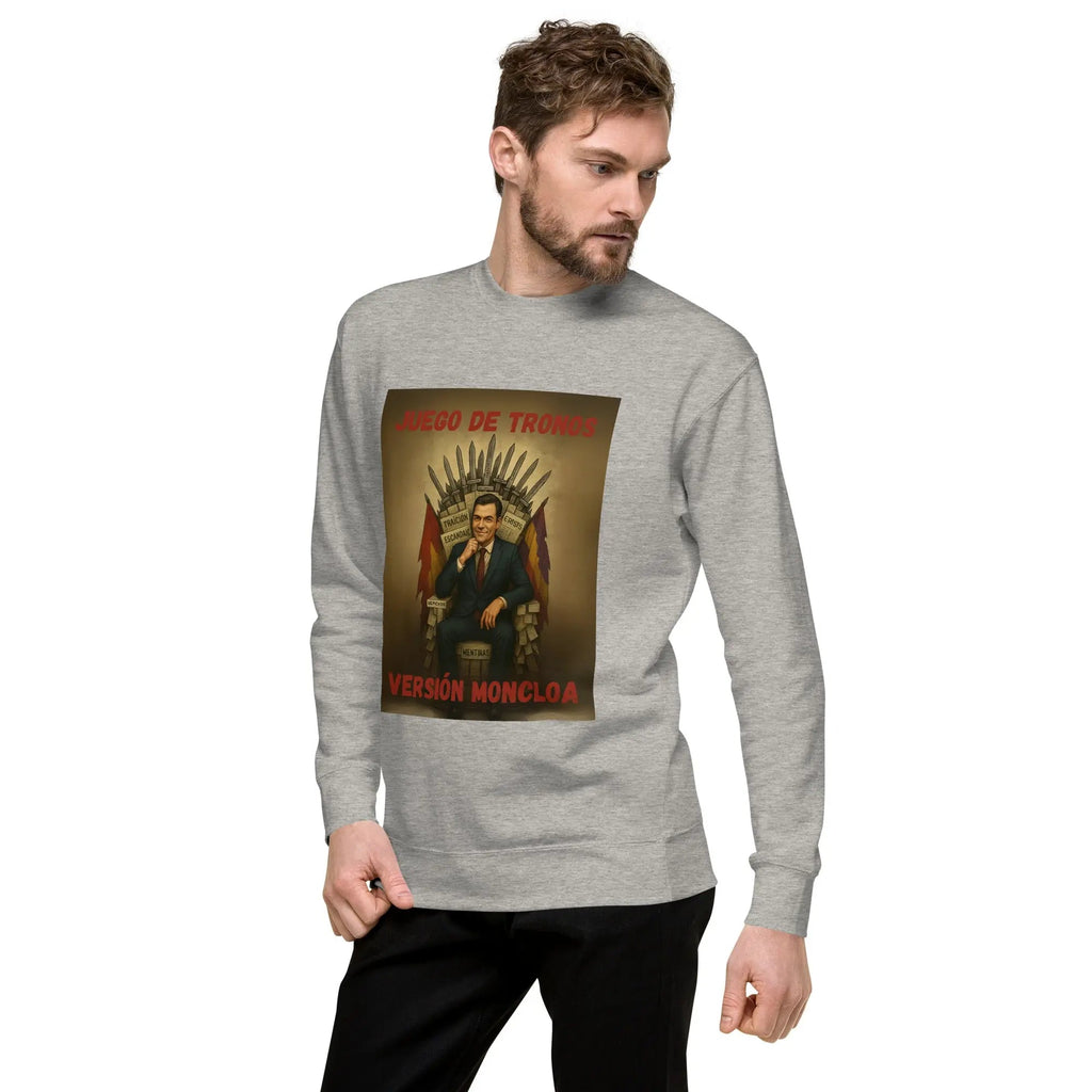 Comprar Sudadera "Juego de Tronos: Versión Moncloa" Bandera España La Flamenca de Borgoña Patricia Muñoz VOX
