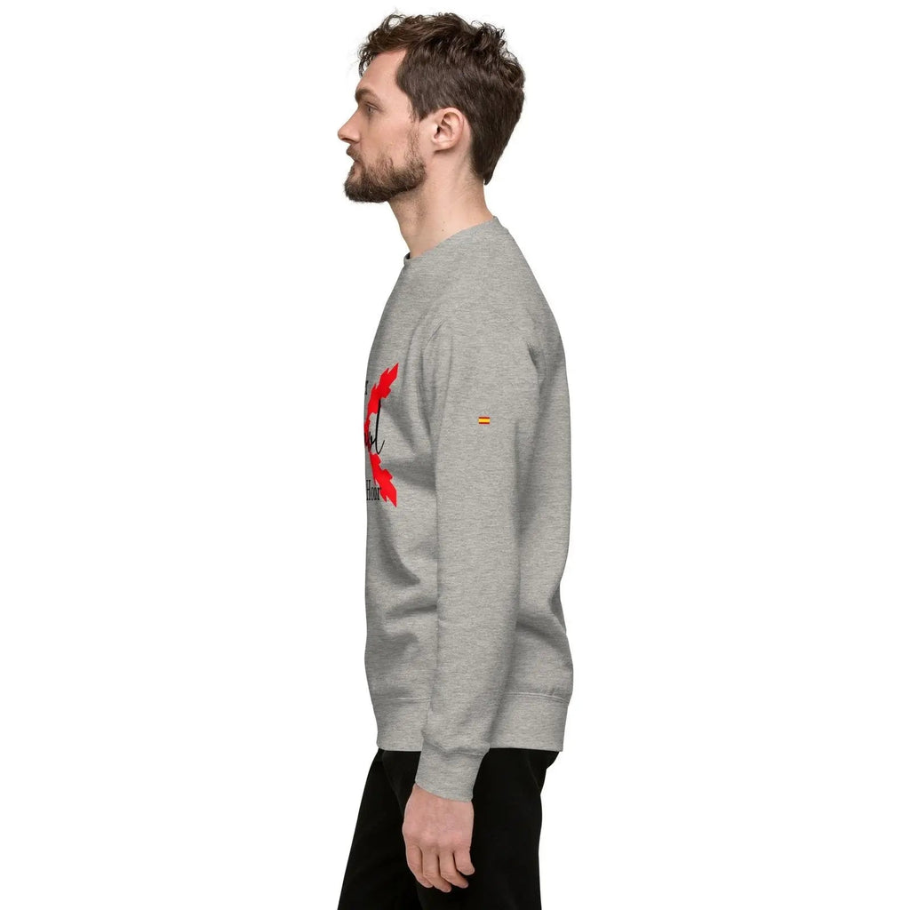 Comprar Sudadera gruesa unisex Ser español es un Honor Bandera España La Flamenca de Borgoña Patricia Muñoz VOX