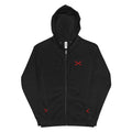 Comprar Sudadera polar con capucha y cremallera unisex Cruz de Borgoña La Flamenca de Borgoña Bandera España