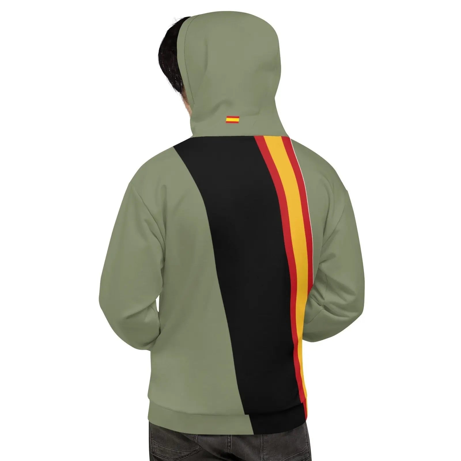 Comprar Sudadera Ejército bandera de España unisex Bandera España La Flamenca de Borgoña Patricia Muñoz VOX