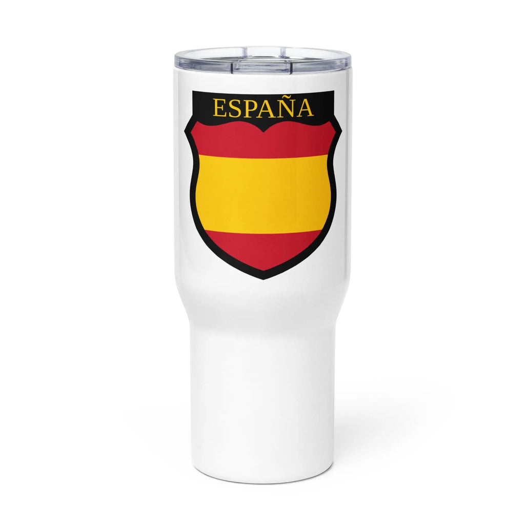 Comprar Termo con asa Divisón Azul Bandera España La Flamenca de Borgoña Patricia Muñoz VOX