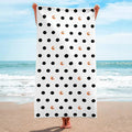 Comprar Toalla de Playa lunares Bandera España La Flamenca de Borgoña Patricia Muñoz VOX