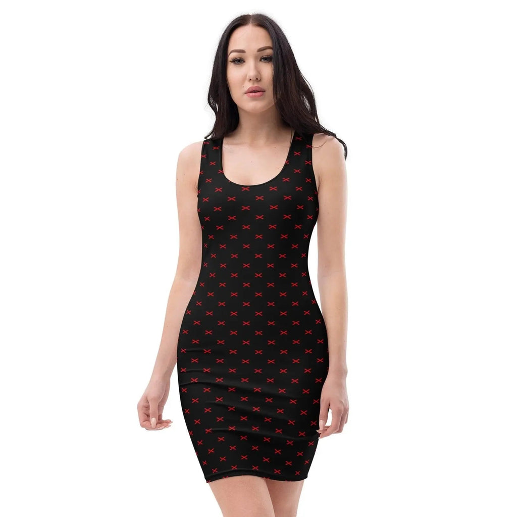 Comprar Vestido Cruz de Borgoña Bandera España La Flamenca de Borgoña Patricia Muñoz VOX