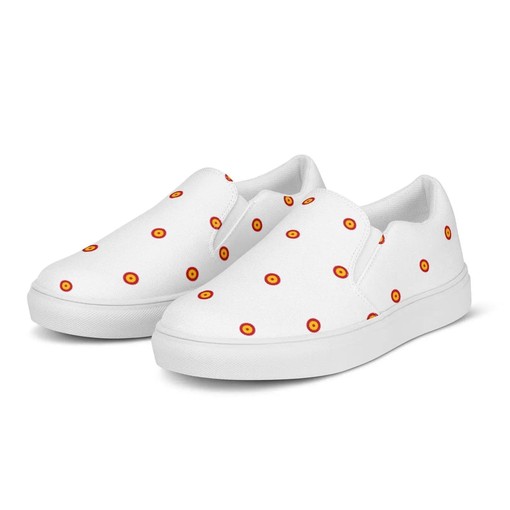 Comprar Zapatillas Escarapela hombre Bandera España La Flamenca de Borgoña Patricia Muñoz VOX