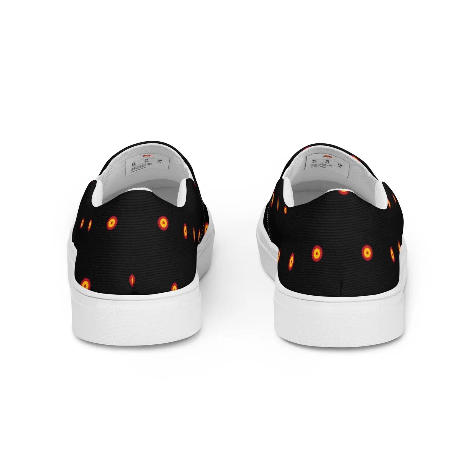 Comprar Zapatillas Escarapela hombre negra Bandera España La Flamenca de Borgoña Patricia Muñoz VOX