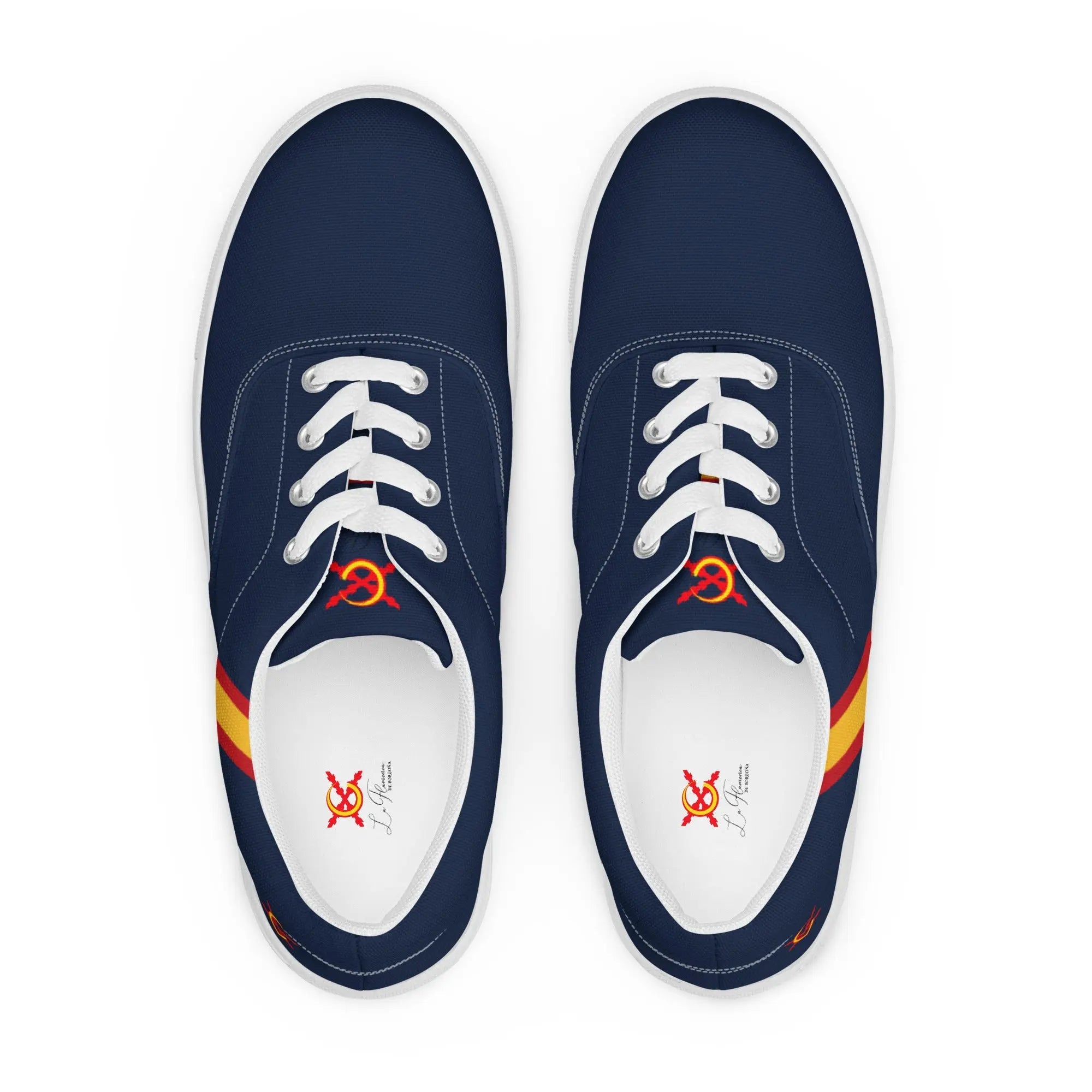 Comprar Zapatillas España marino hombre Bandera España La Flamenca de Borgoña Patricia Muñoz VOX