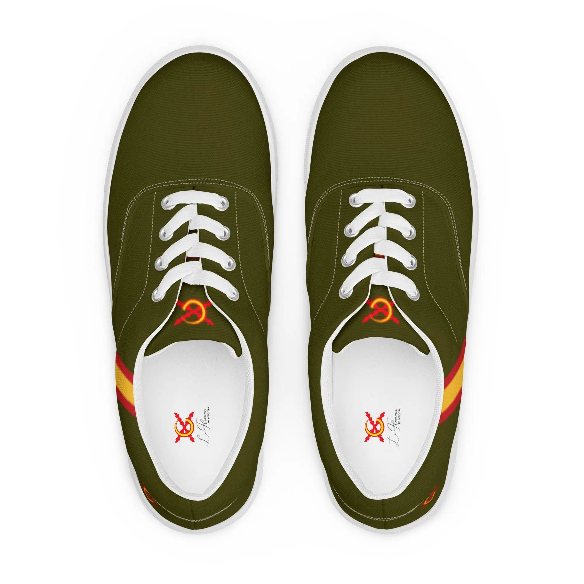 Comprar Zapatillas España verde mujer Bandera España La Flamenca de Borgoña Patricia Muñoz VOX