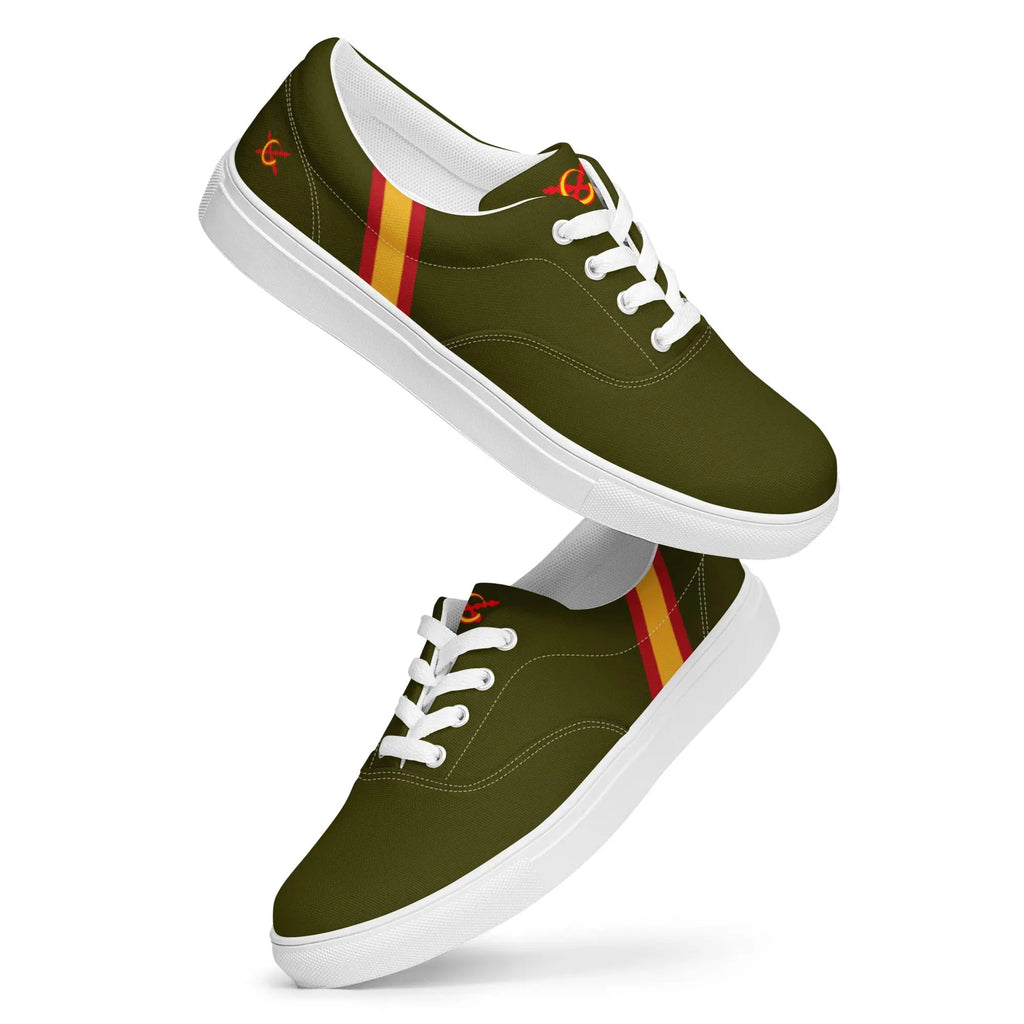 Comprar Zapatillas de España verde hombre Bandera España La Flamenca de Borgoña Patricia Muñoz VOX