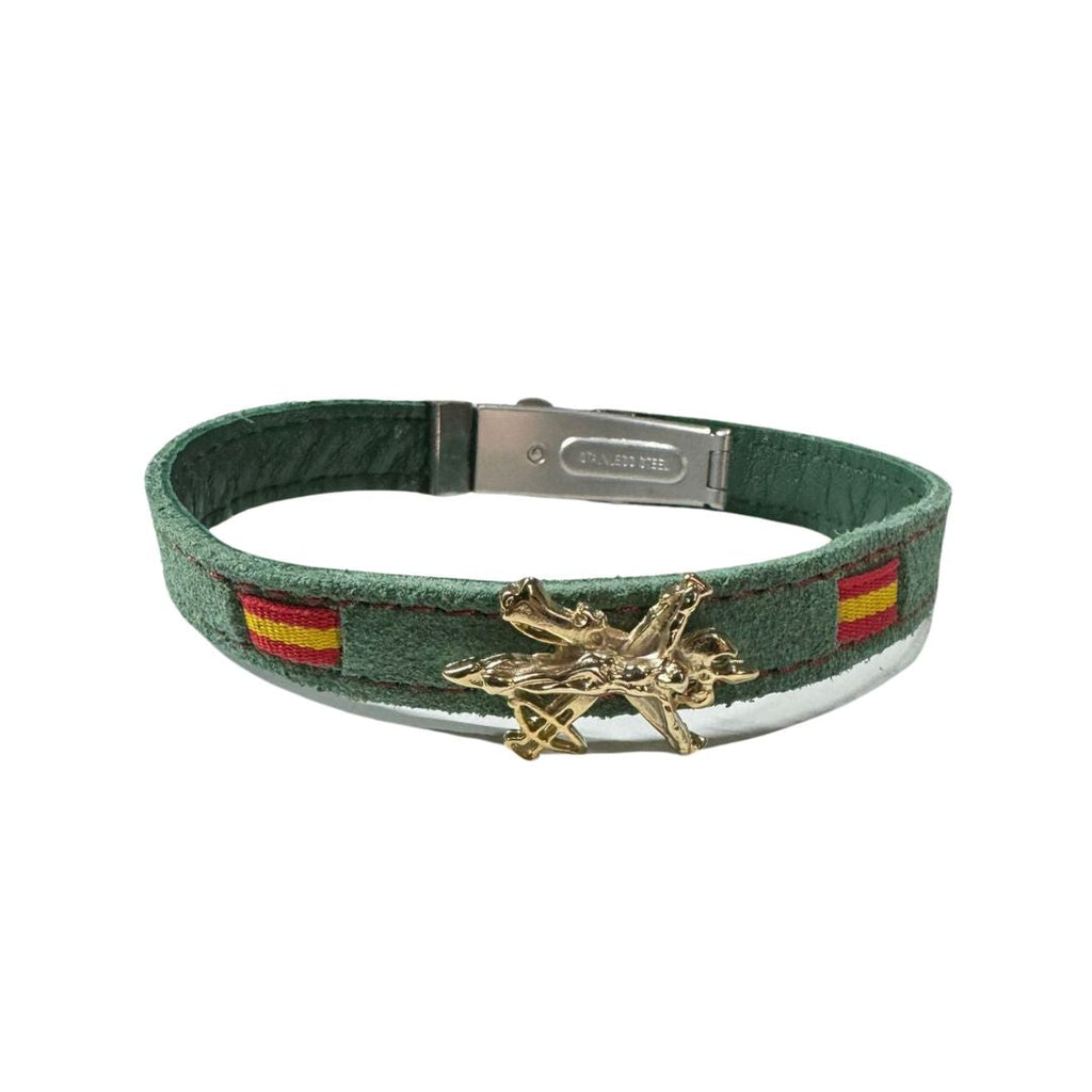 Pulsera Legión insignia metal relieve - LaFlamencadeBorgoña