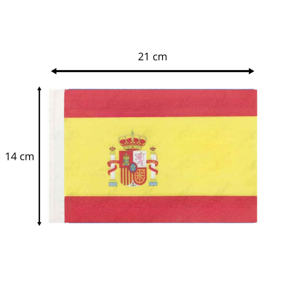 Banderín mesa (Sin Asta) España 21x14cm